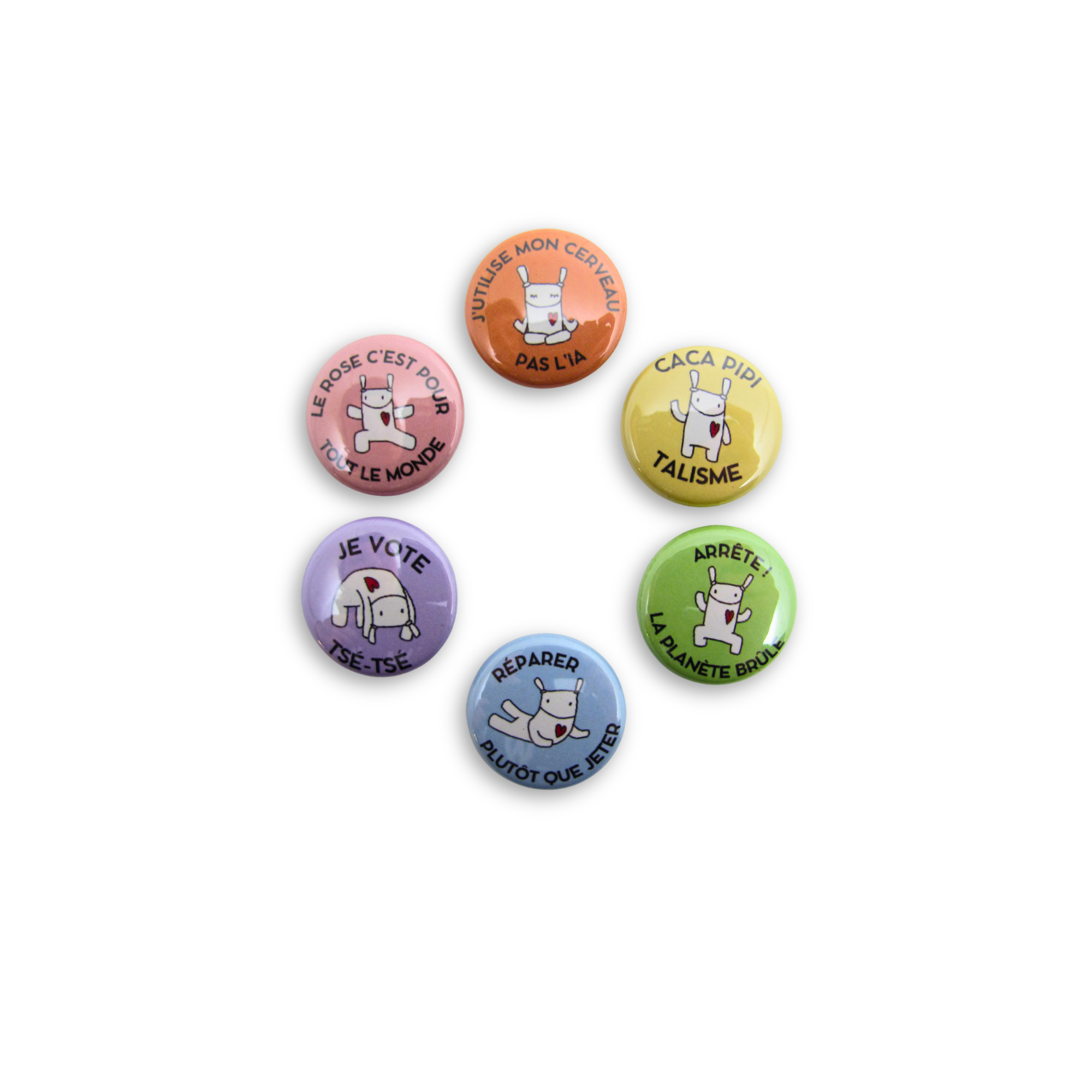 MACARONS MONSIEUR TSÉ-TSÉ - BADGE