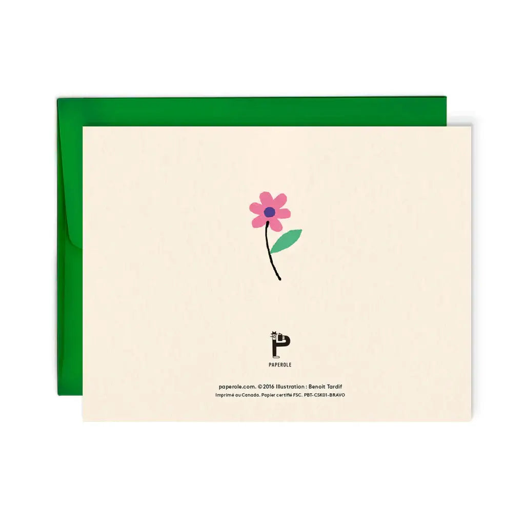 CARTE DE SOUHAITS - BRAVO