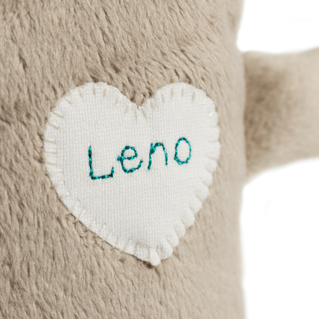 PERSONALIZATION - EMBROIDERED NAME - IN A HEART