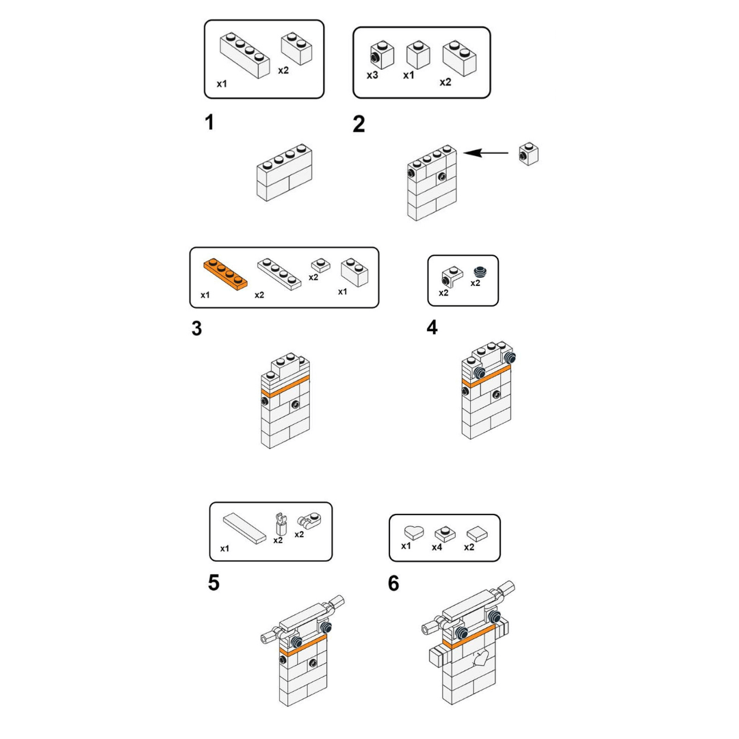 BRICK MONSIEUR TSÉ-TSÉ - BUILDING BLOCKS KIT
