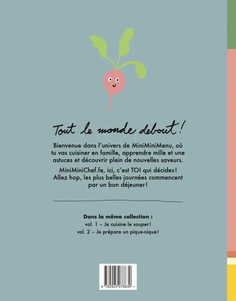 MINIMINIMENU - LE DÉJEUNER - LIVRE