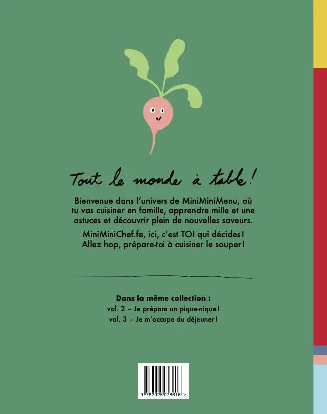 MINIMINIMENU - LE SOUPER - LIVRE