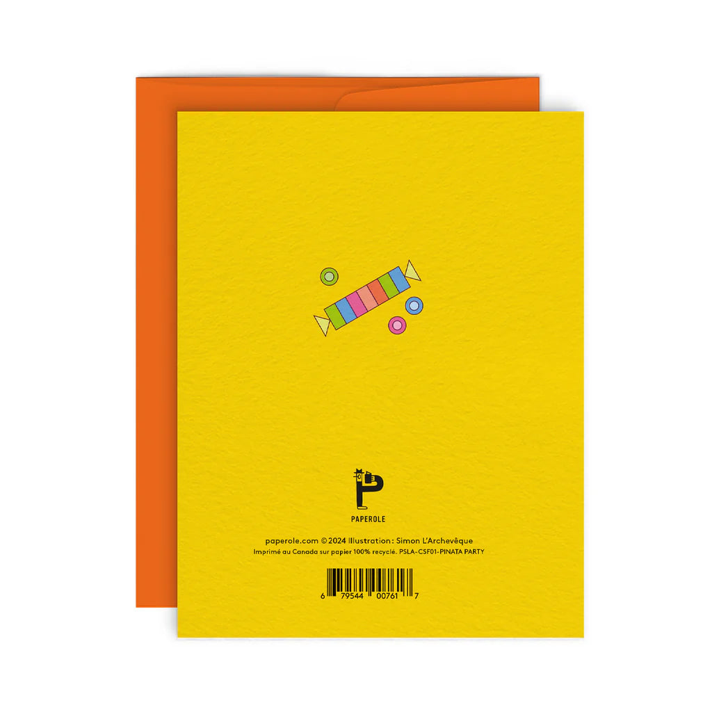 CARTE DE SOUHAITS - PIÑATA PARTY