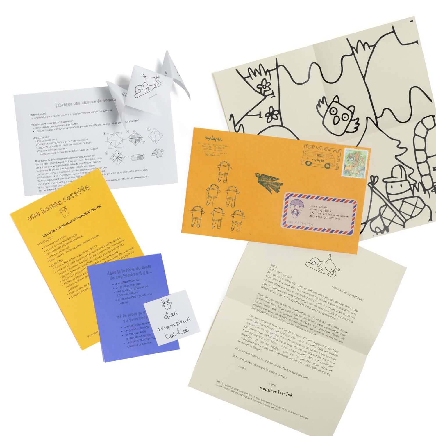 LA LETTRE DE MONSIEUR TSÉ-TSÉ - SUBSCRIPTION