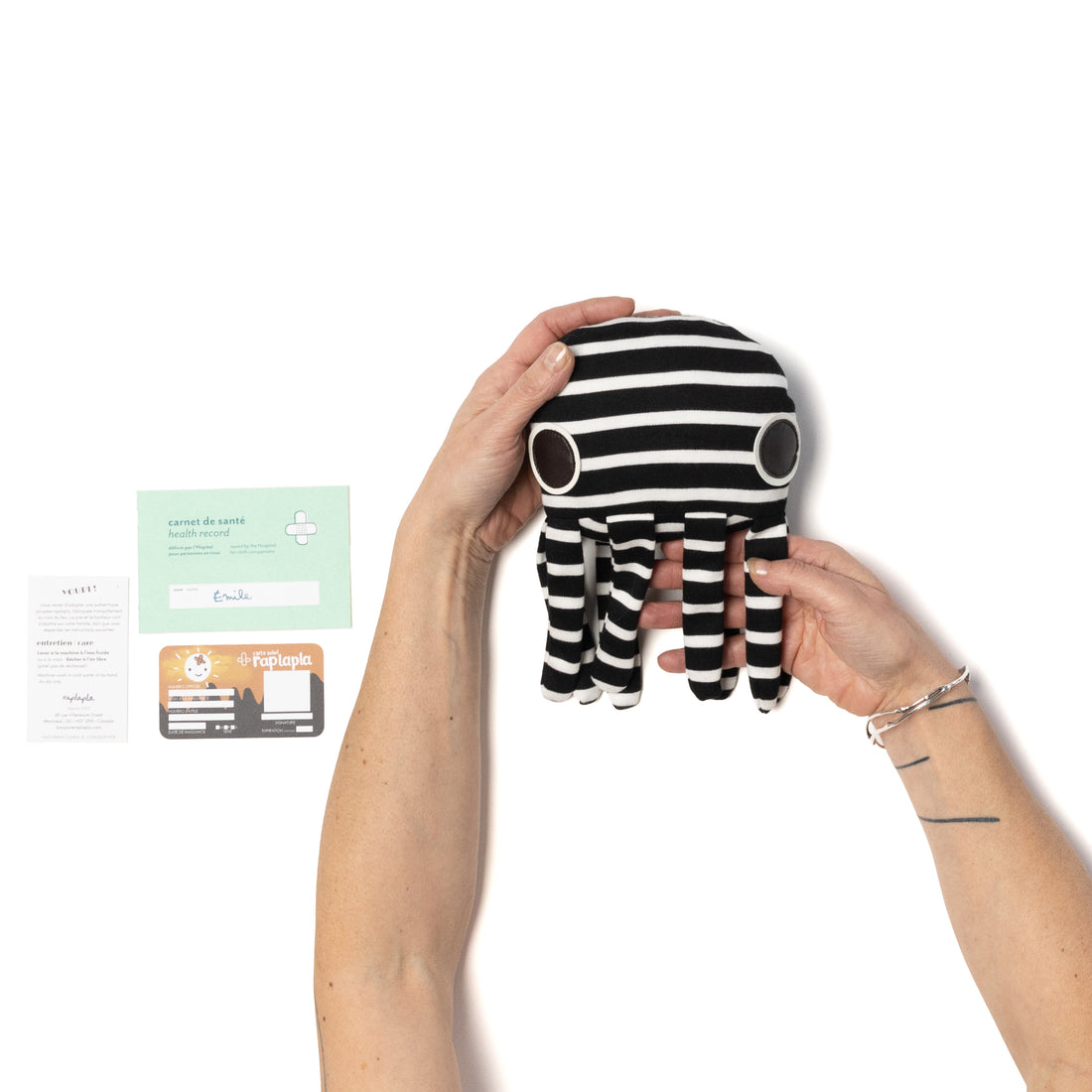 EMILE THE OCTOPUS - STUFFED ANIMAL