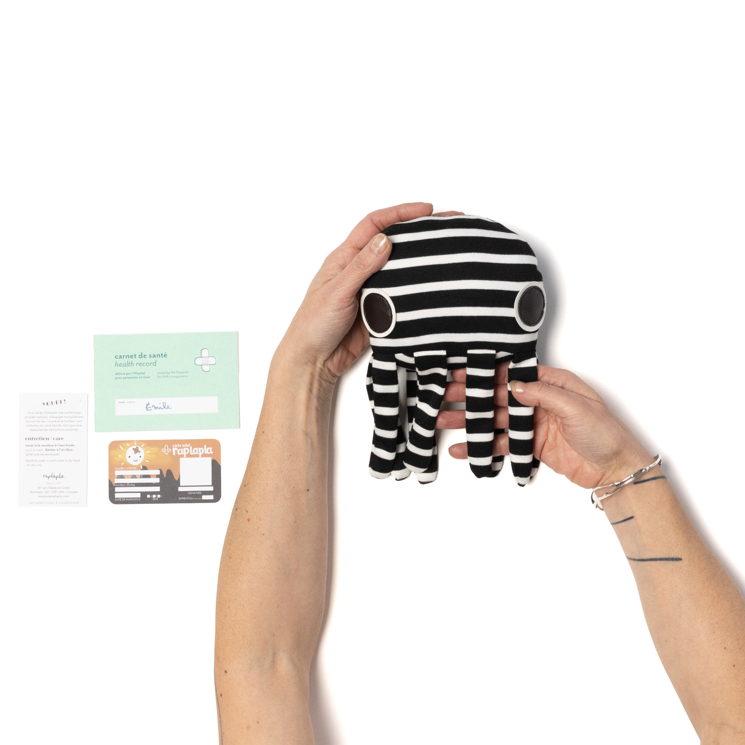 EMILE THE OCTOPUS - STUFFED ANIMAL