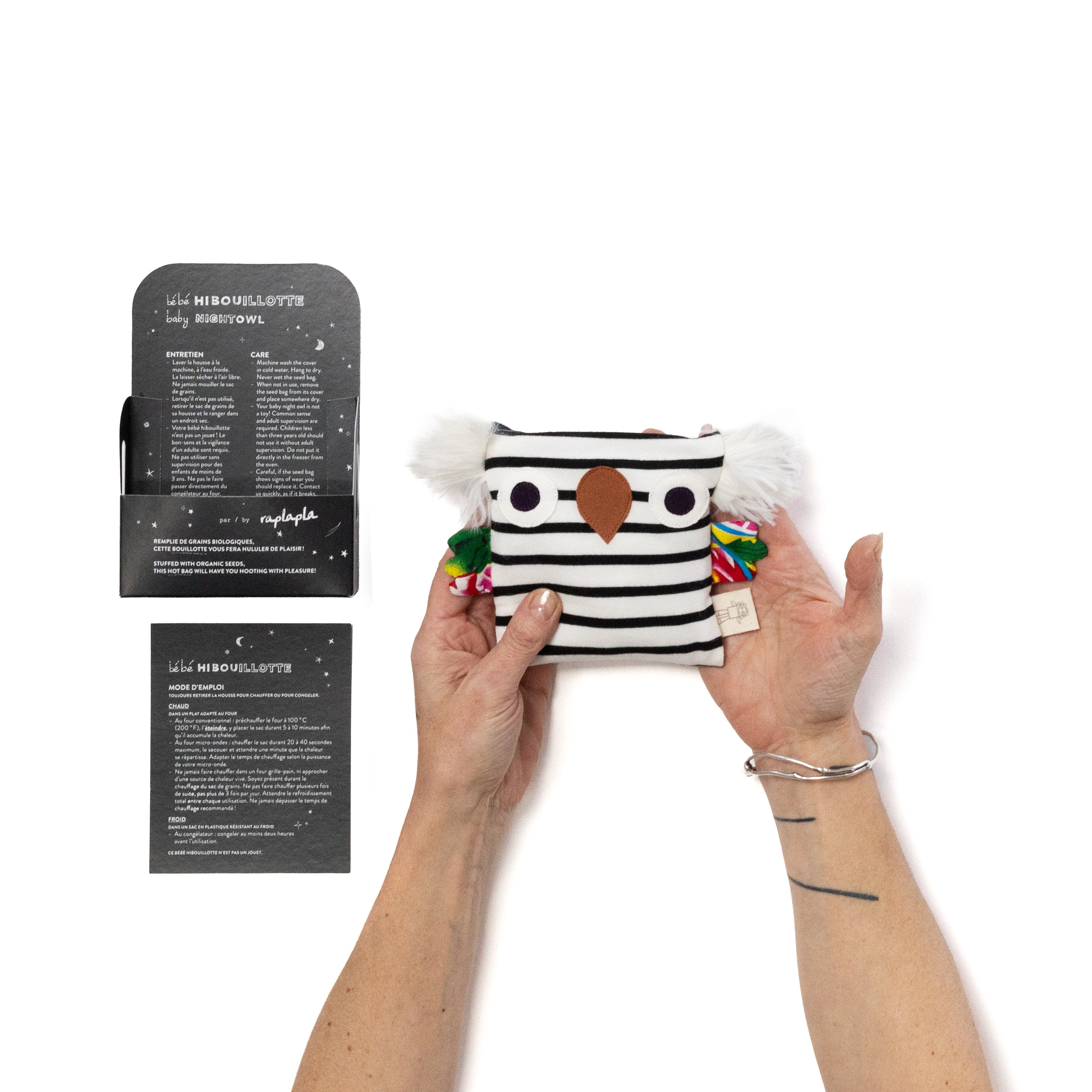 BÉBÉ HIBOUILLOTTE - BOUILLOTTE