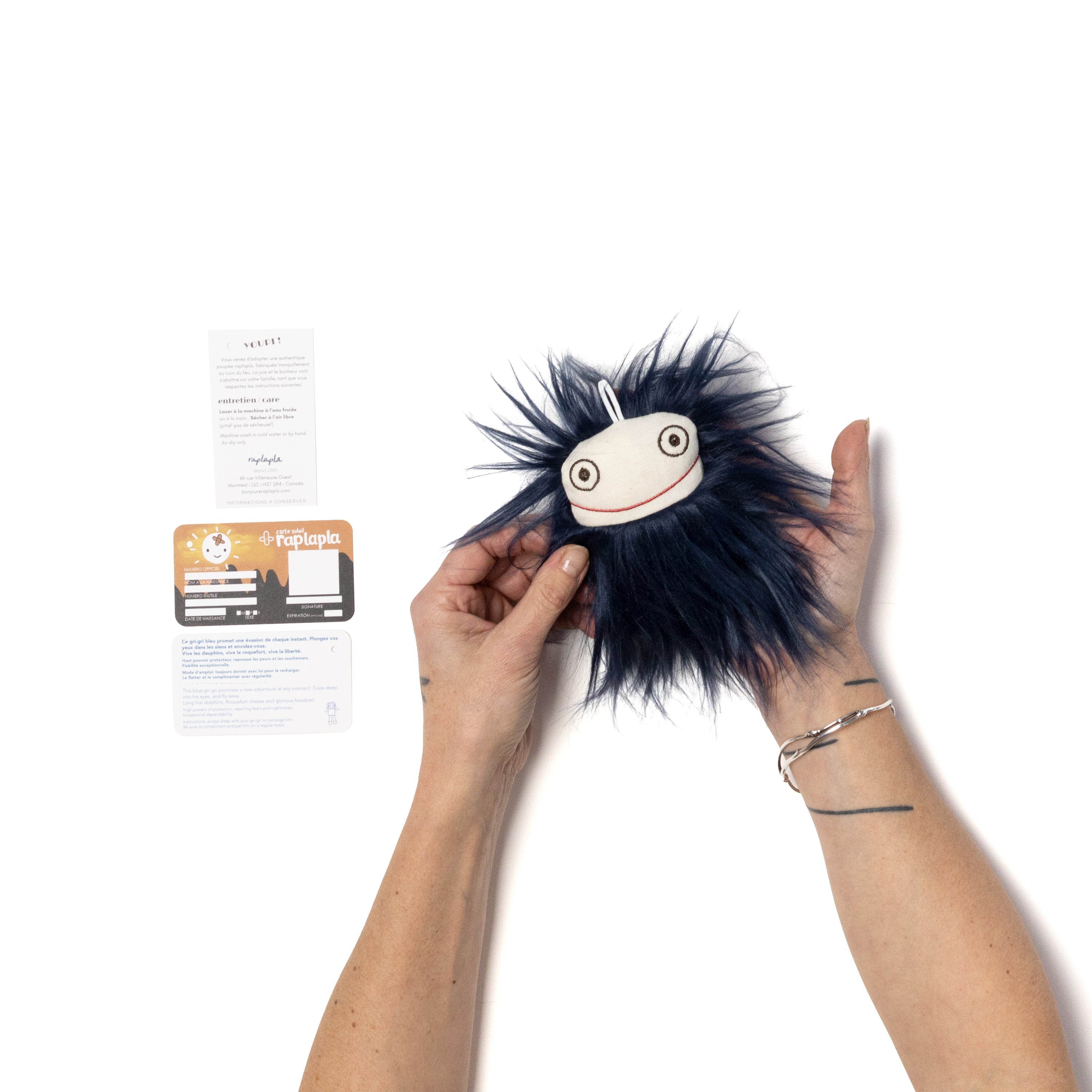 GRI-GRI BLEU - PELUCHE