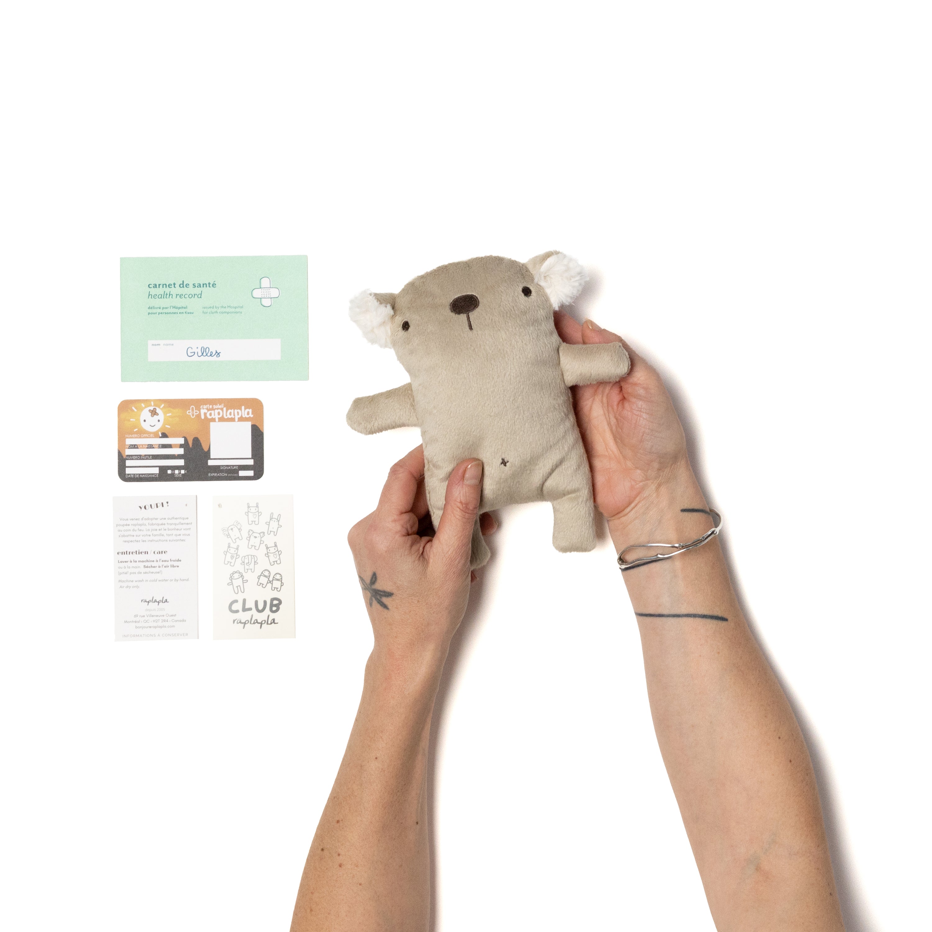 GILLES THE KOALA - STUFFED ANIMAL