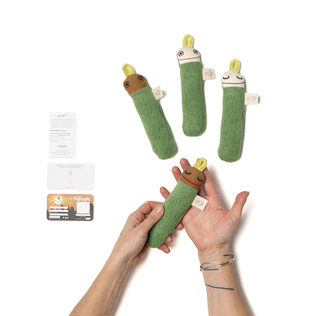PICKLE - SOFT TOY RATTLE