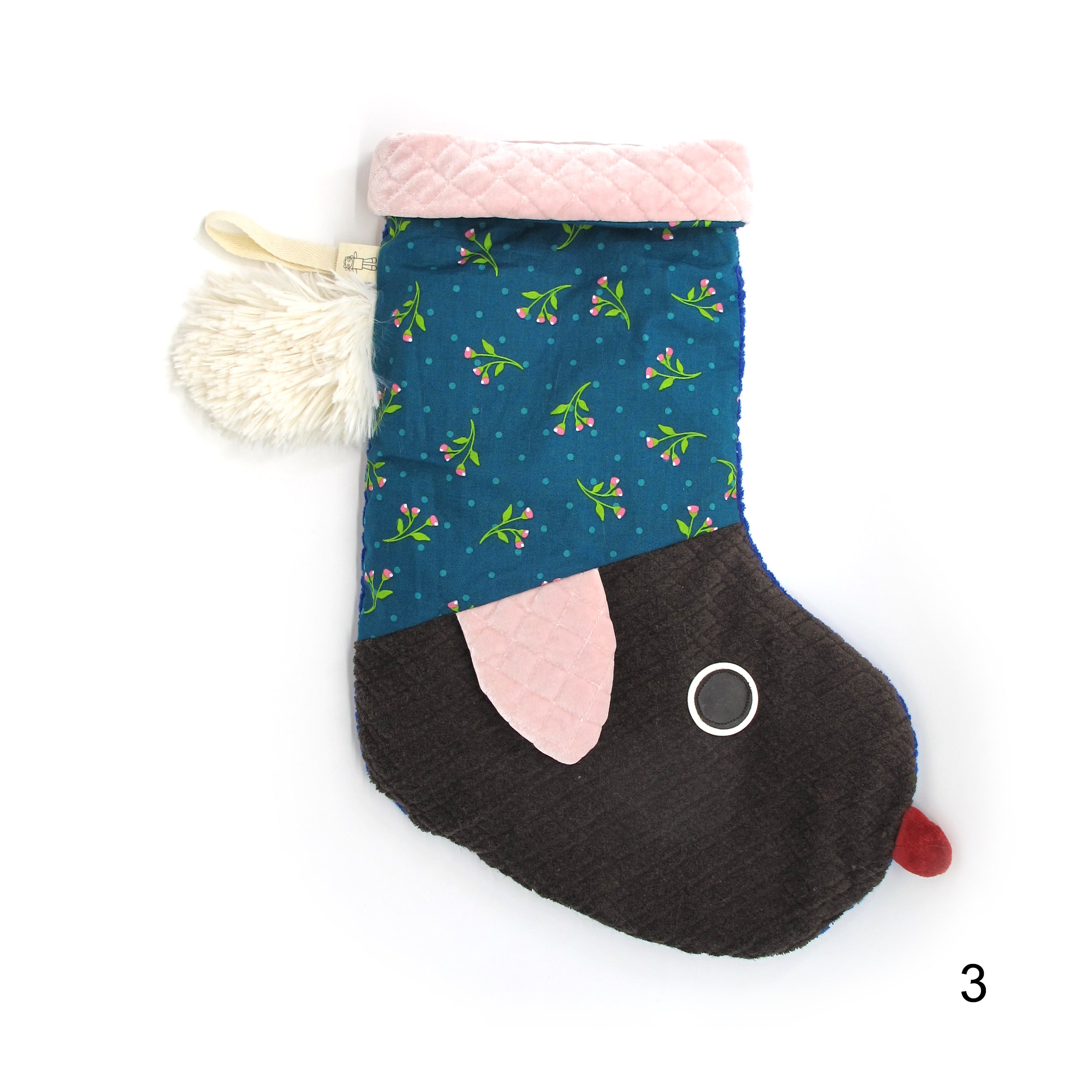 BAS DE NOËL - ANIMAL / PIÈCES UNIQUES