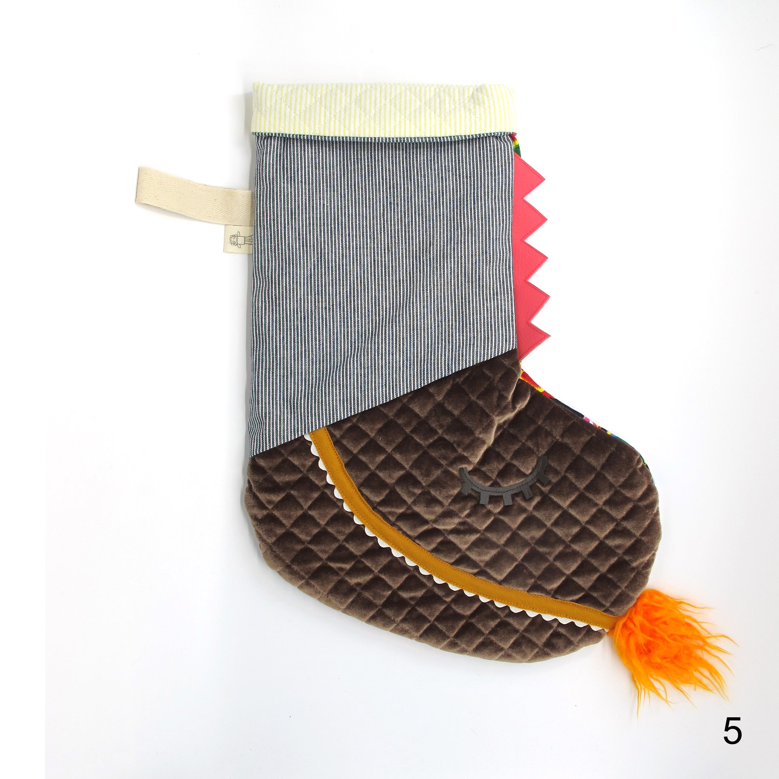 BAS DE NOËL - DRAGON / PIÈCES UNIQUES