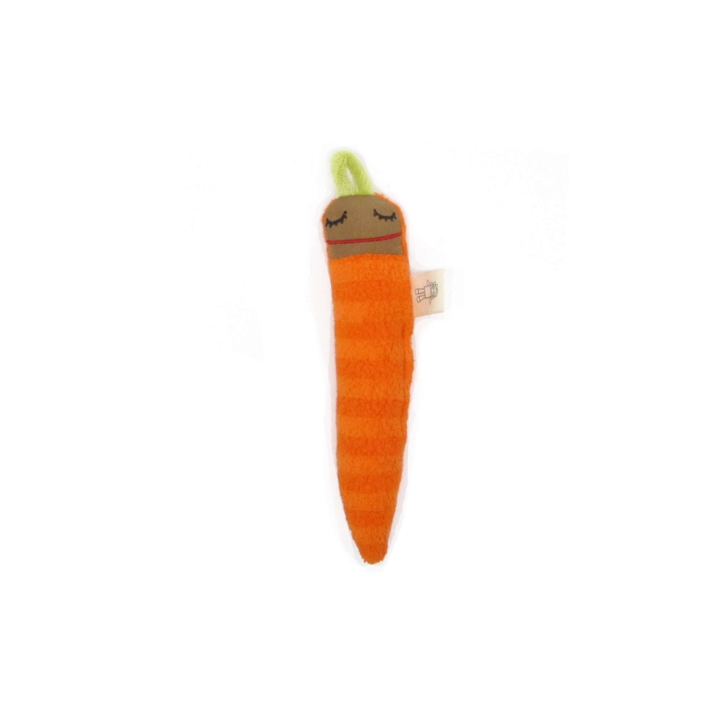 CARROT - SOFT TOY RATTLE
