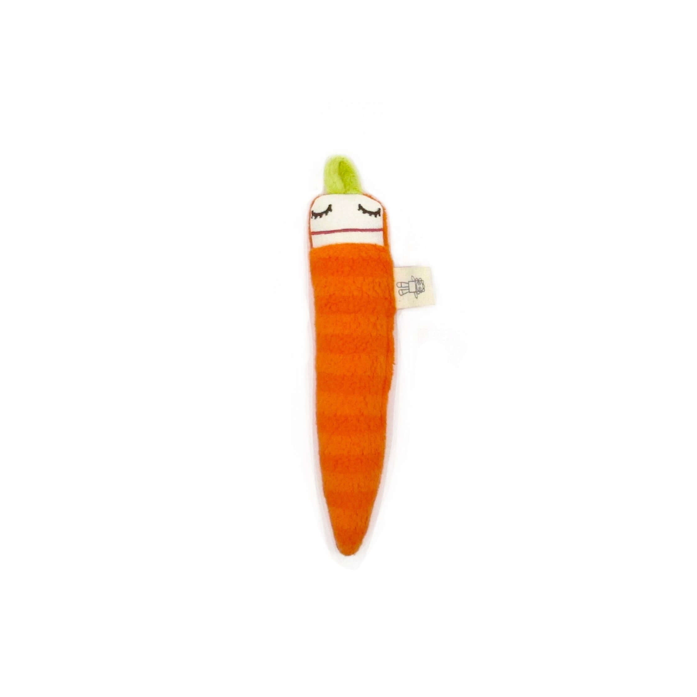 CARROT - SOFT TOY RATTLE