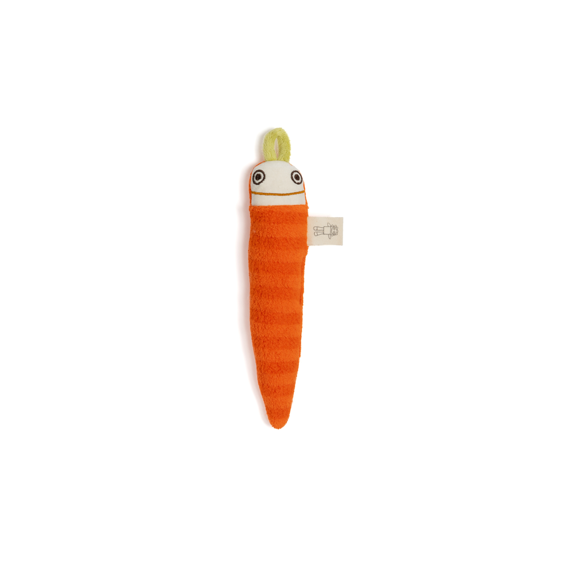 CARROT - SOFT TOY RATTLE
