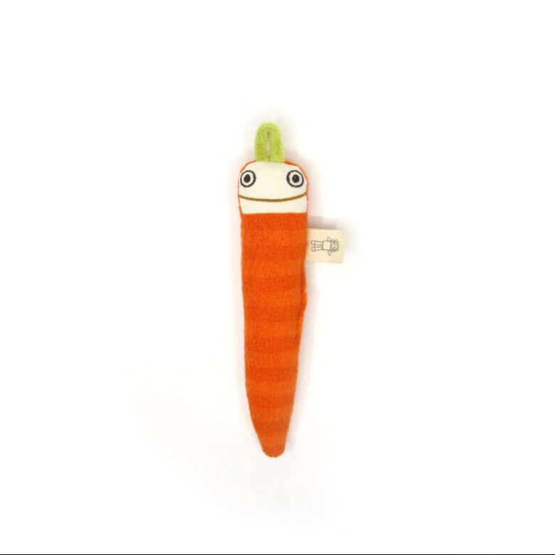 CARROT - SOFT TOY RATTLE