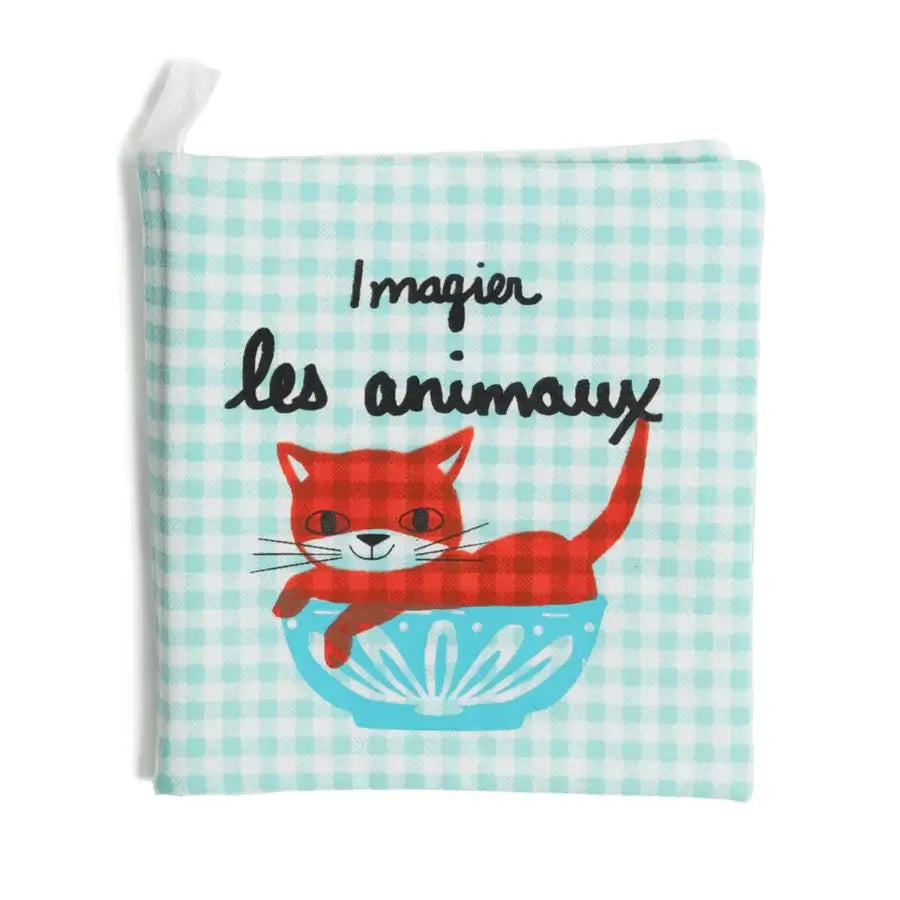 IMAGIER LES ANIMAUX - LIVRE EN TISSU