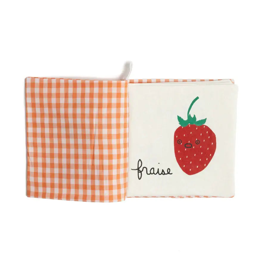 IMAGIER LES FRUITS - LIVRE EN TISSU