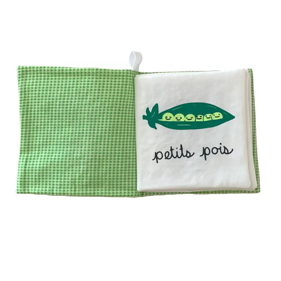 VEGETABLES PICTURE BOOK - FABRIC BOOK