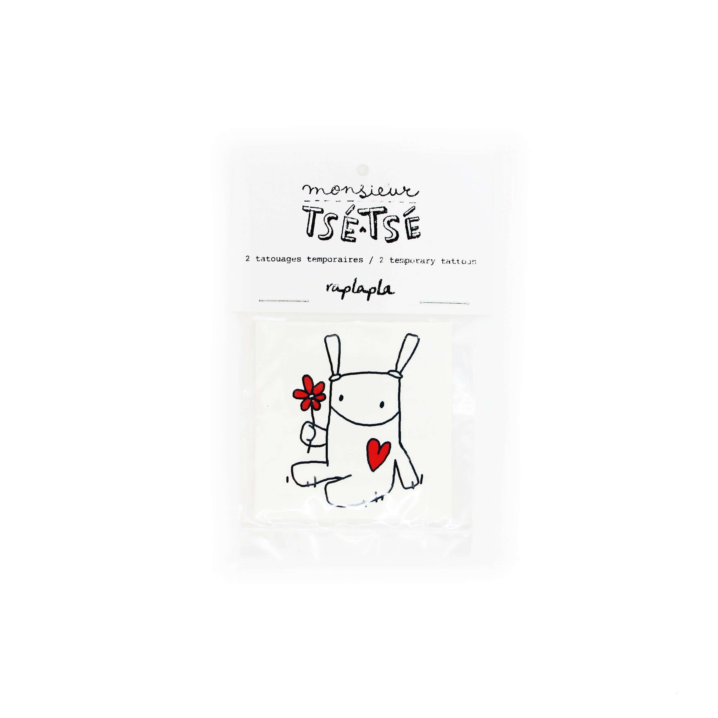 MONSIEUR TSÉ-TSÉ BOTANISTE - TATOUAGES TEMPORAIRES