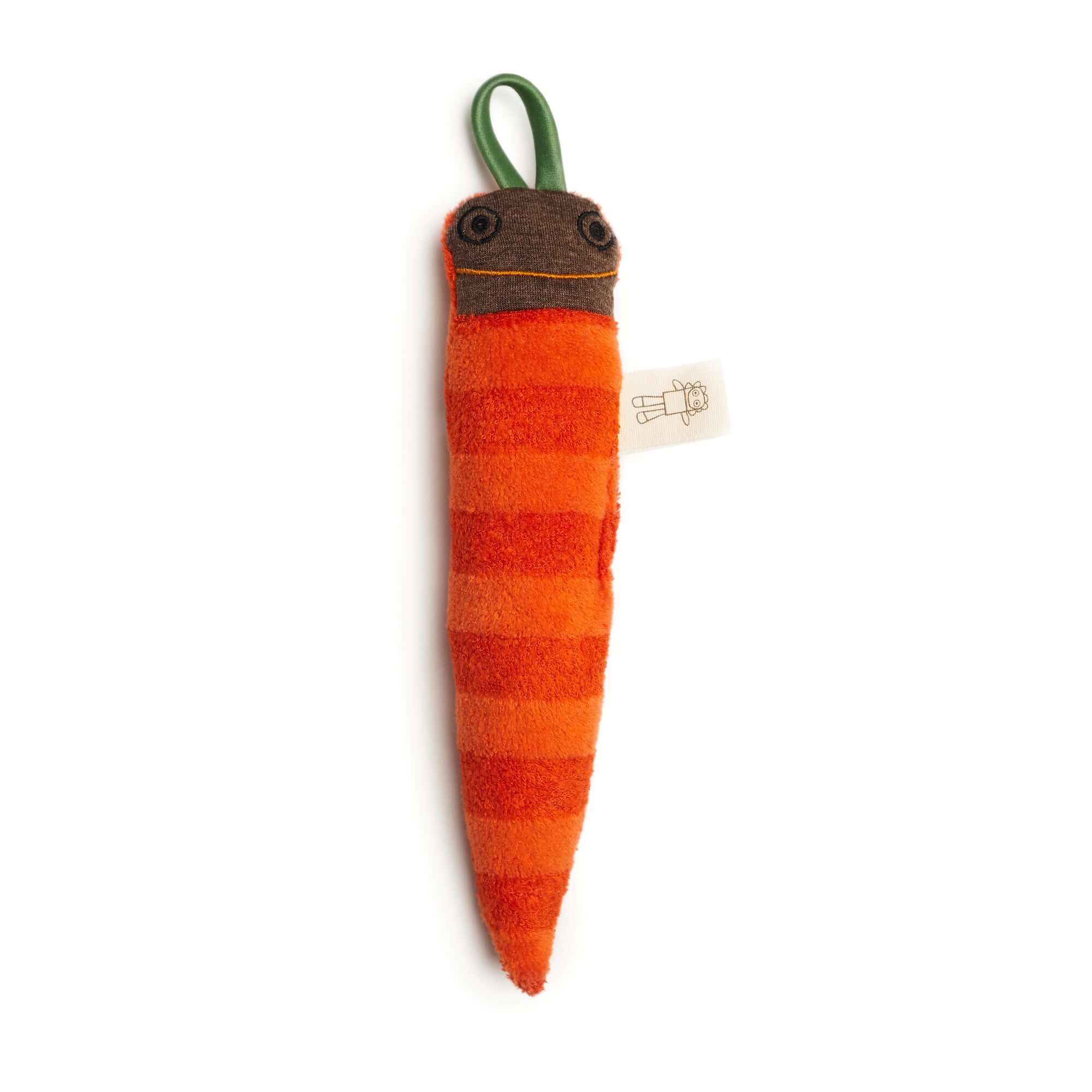 CARROT - SOFT TOY RATTLE
