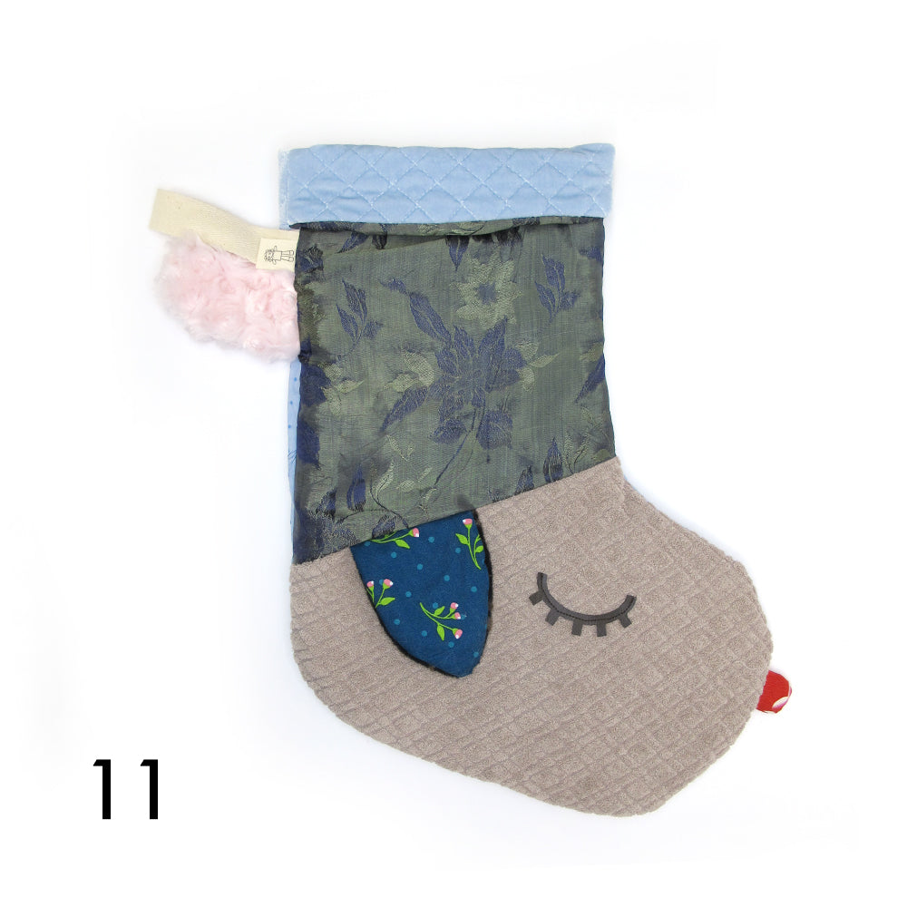 CHRISTMAS STOCKING - ANIMAL / UNIQUE PIECES