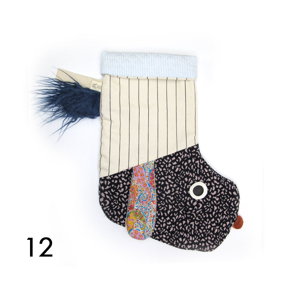 CHRISTMAS STOCKING - ANIMAL / UNIQUE PIECES