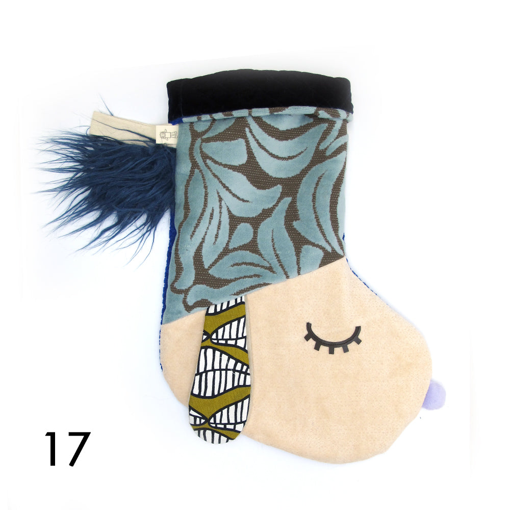 CHRISTMAS STOCKING - ANIMAL / UNIQUE PIECES