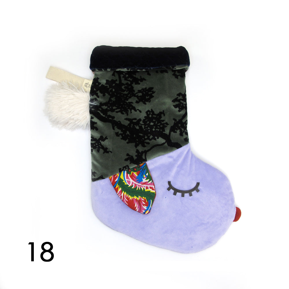 CHRISTMAS STOCKING - ANIMAL / UNIQUE PIECES