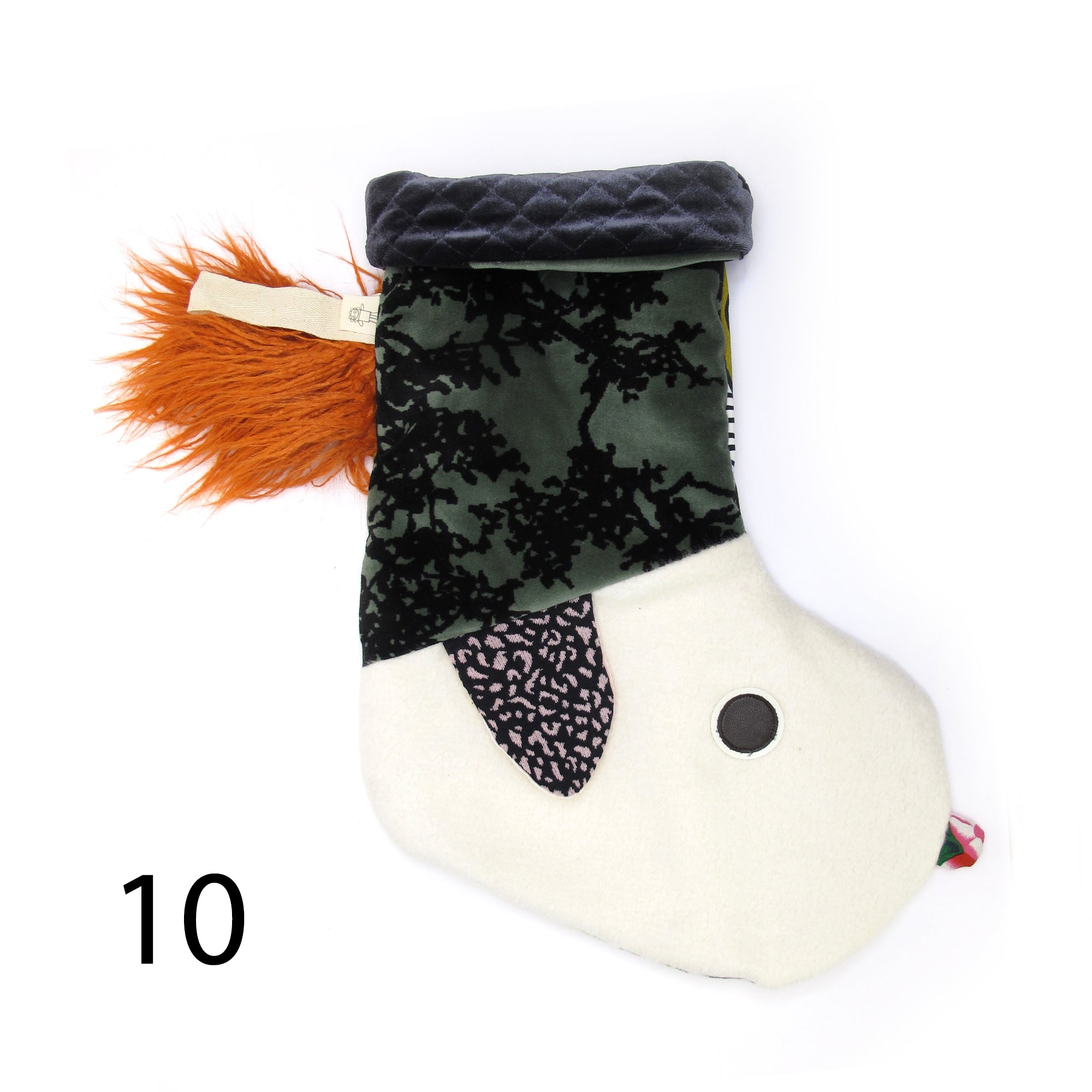 CHRISTMAS STOCKING - ANIMAL / UNIQUE PIECES