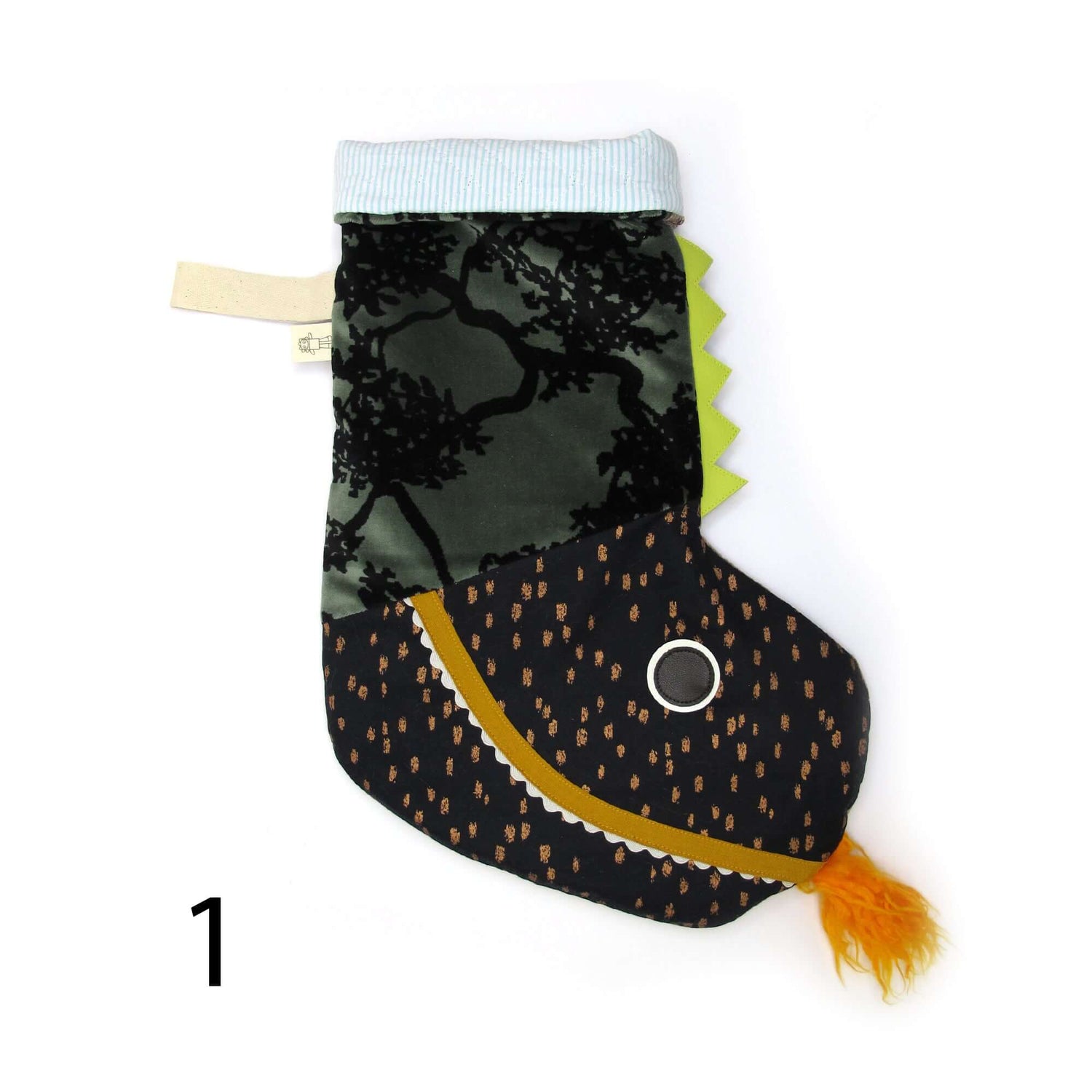 CHRISTMAS STOCKING - DRAGON / ONE-OFF
