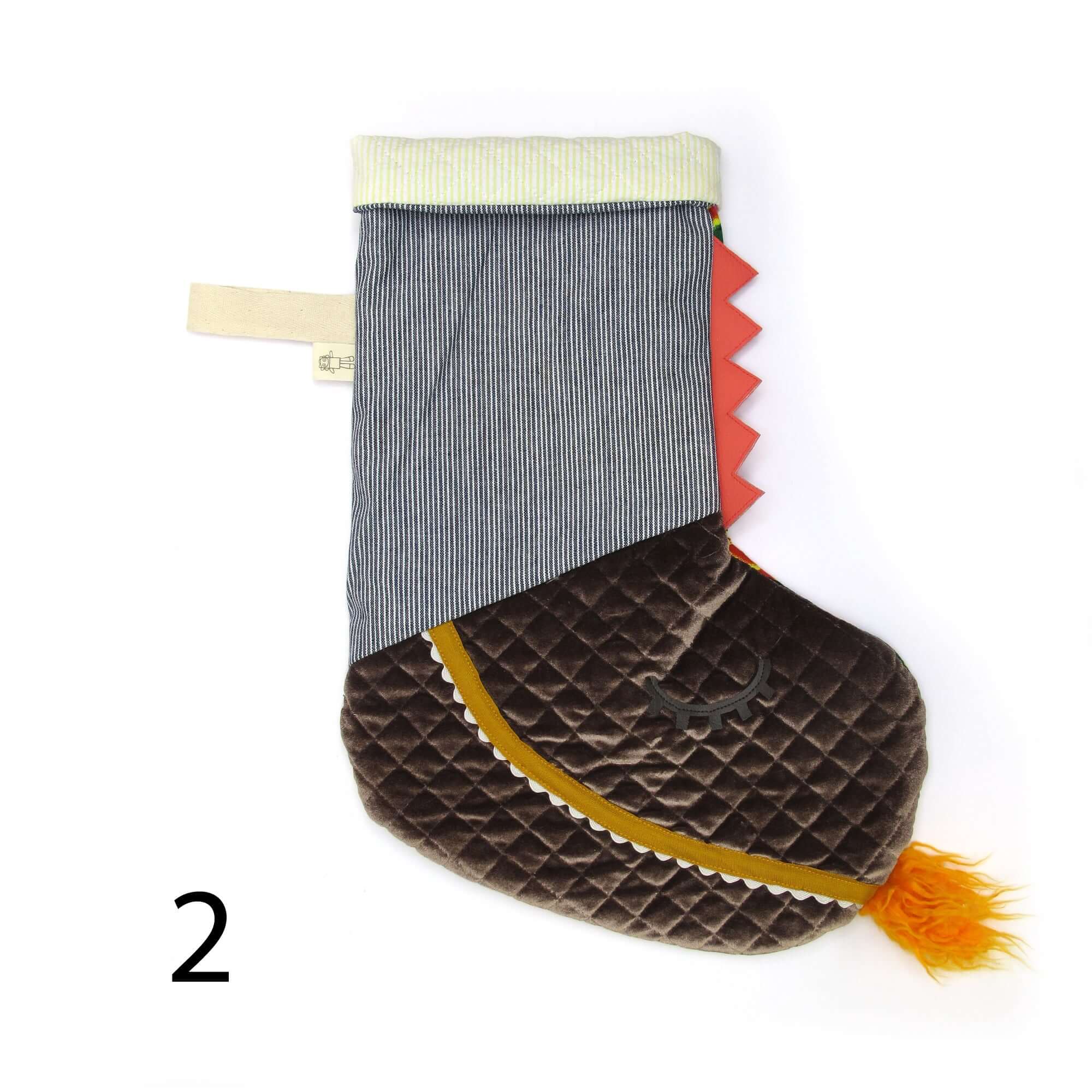 CHRISTMAS STOCKING - DRAGON / ONE-OFF