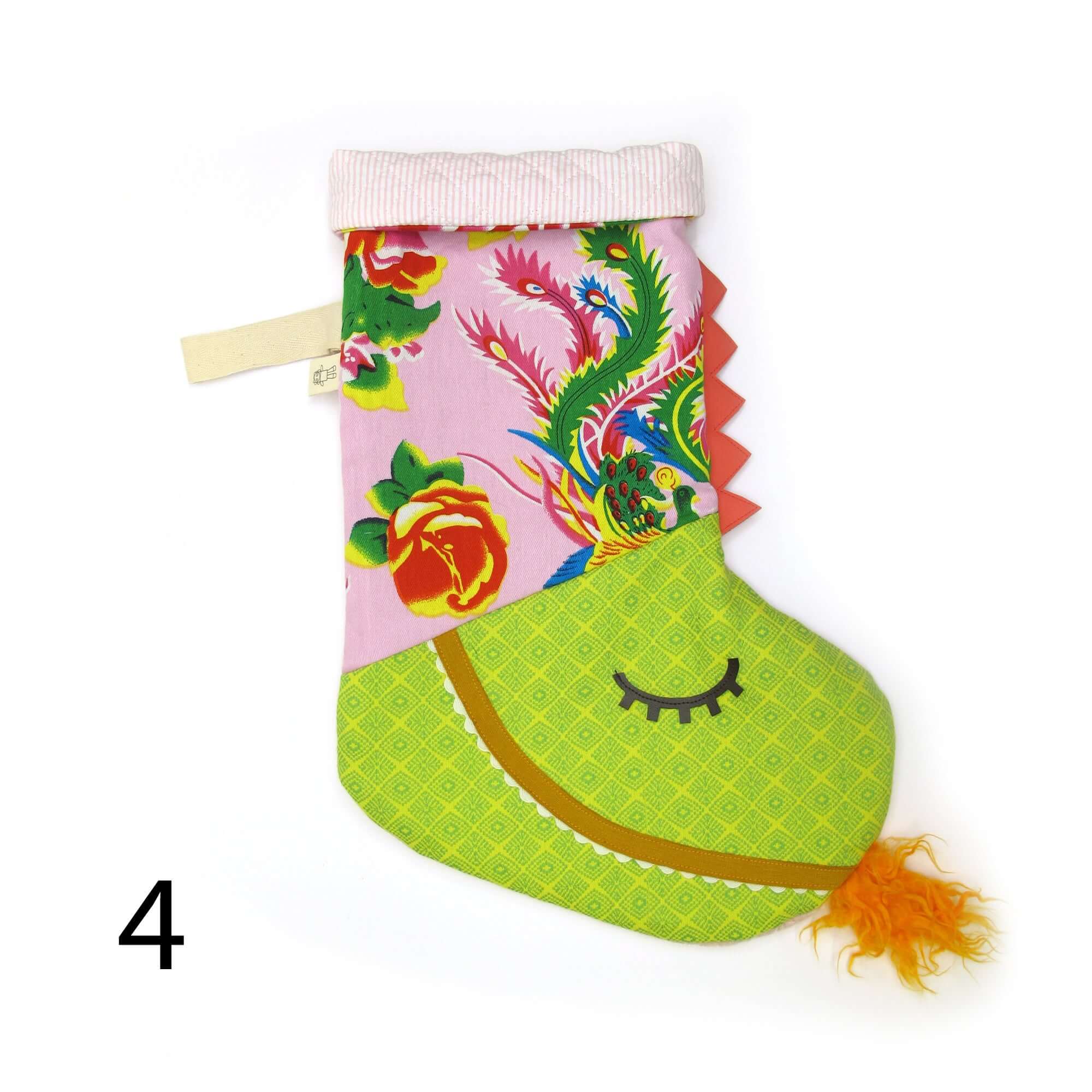 CHRISTMAS STOCKING - DRAGON / ONE-OFF