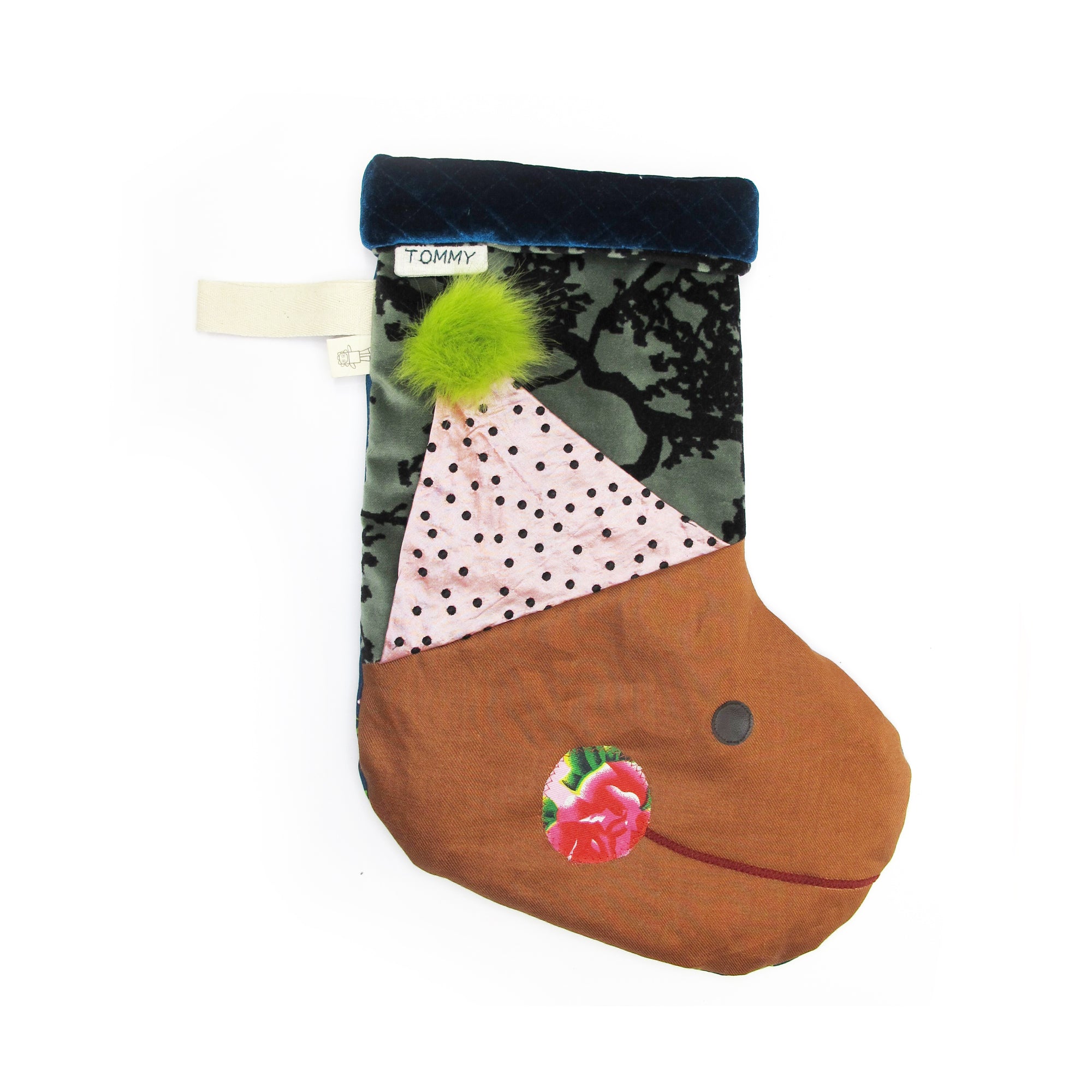 CHRISTMAS STOCKING - ELF / UNIQUE PIECES