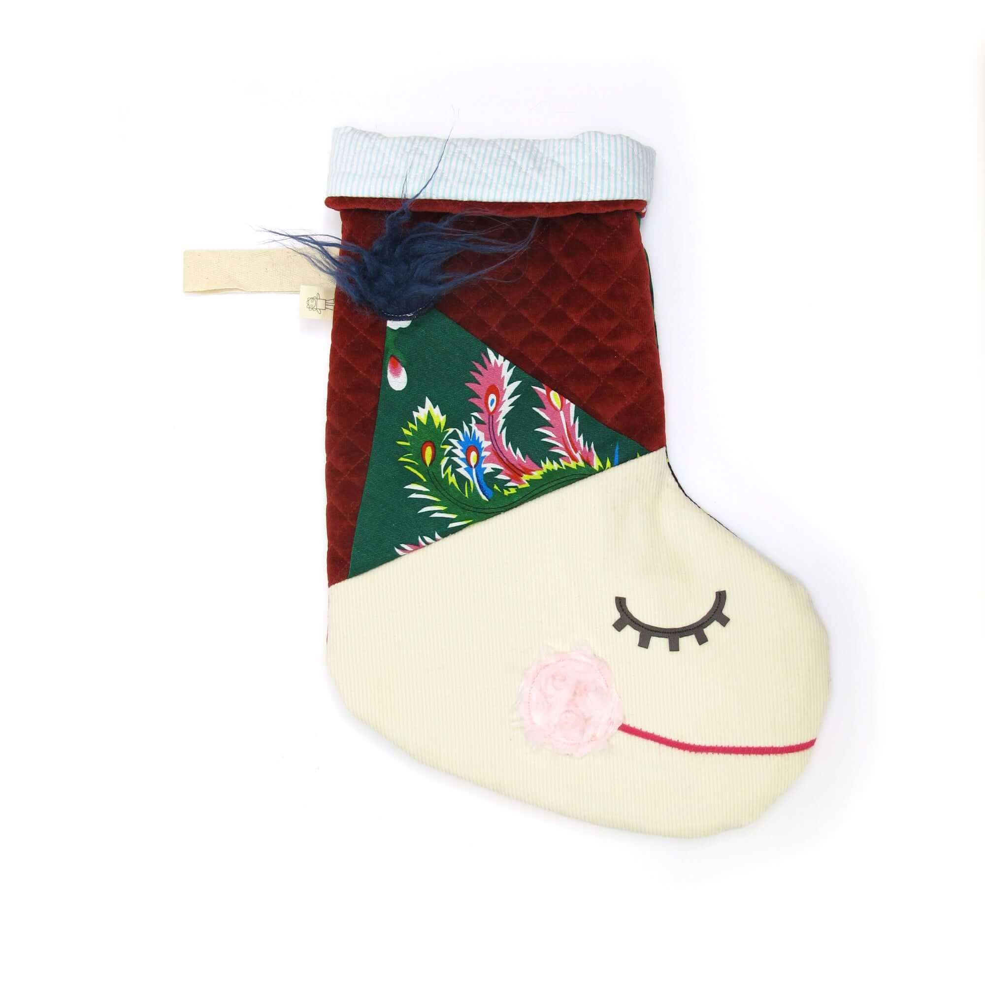 BAS DE NOËL - LUTIN / PIÈCES UNIQUES