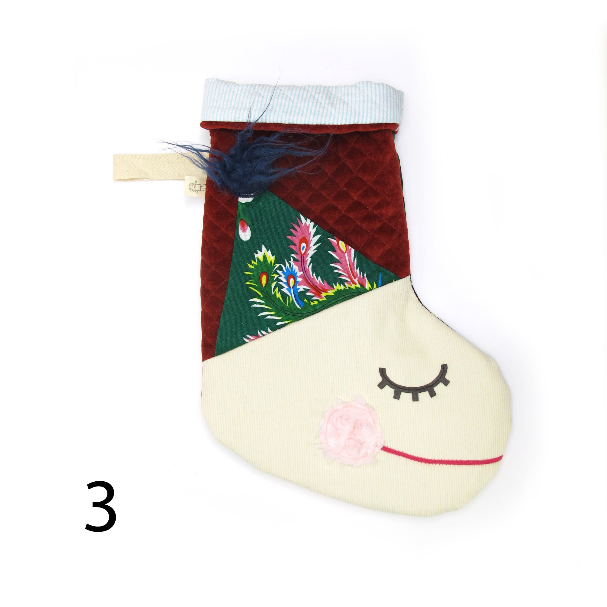 CHRISTMAS STOCKING - ELF / UNIQUE PIECES