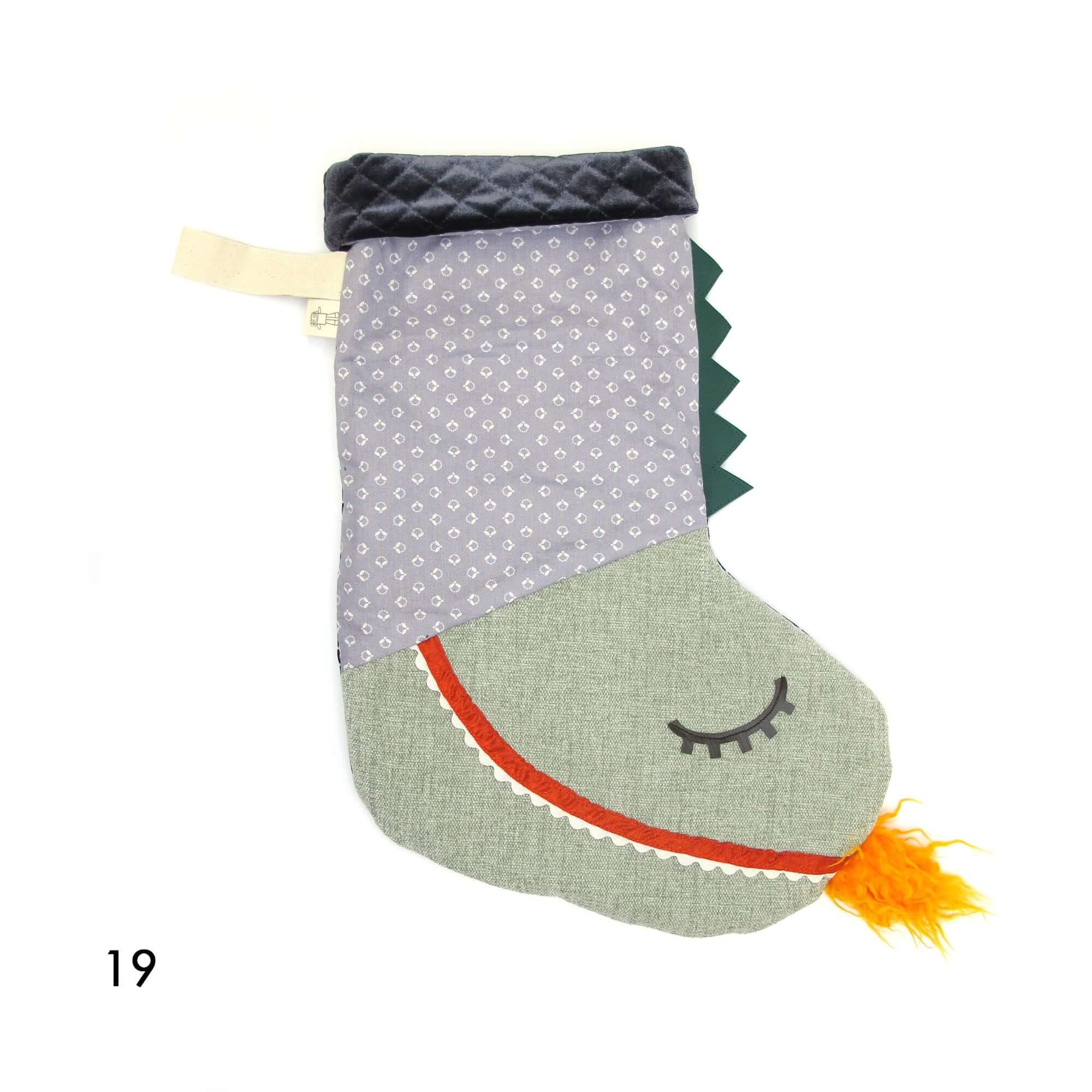 CHRISTMAS STOCKING - DRAGON / ONE-OFF