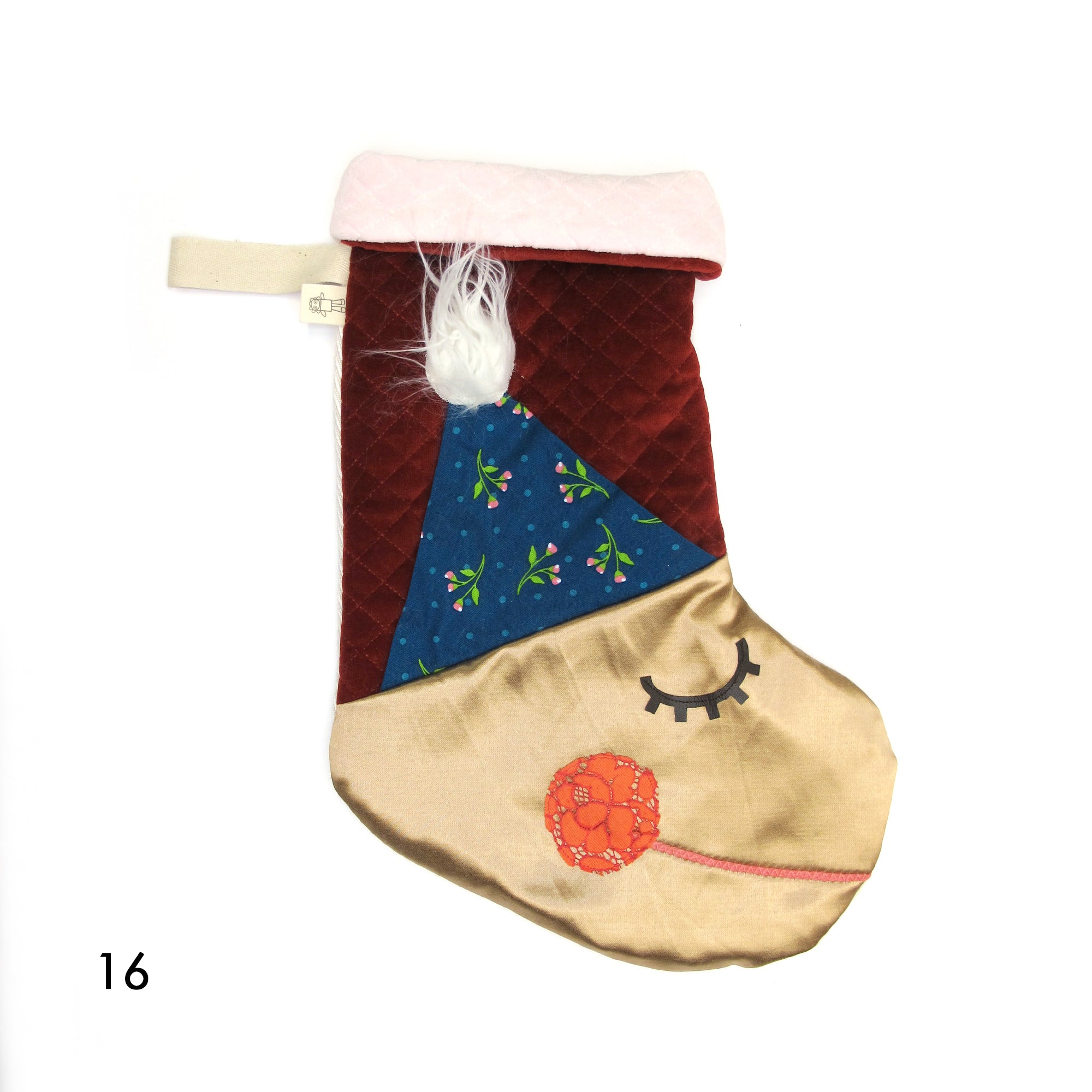 CHRISTMAS STOCKING - ELF / UNIQUE PIECES