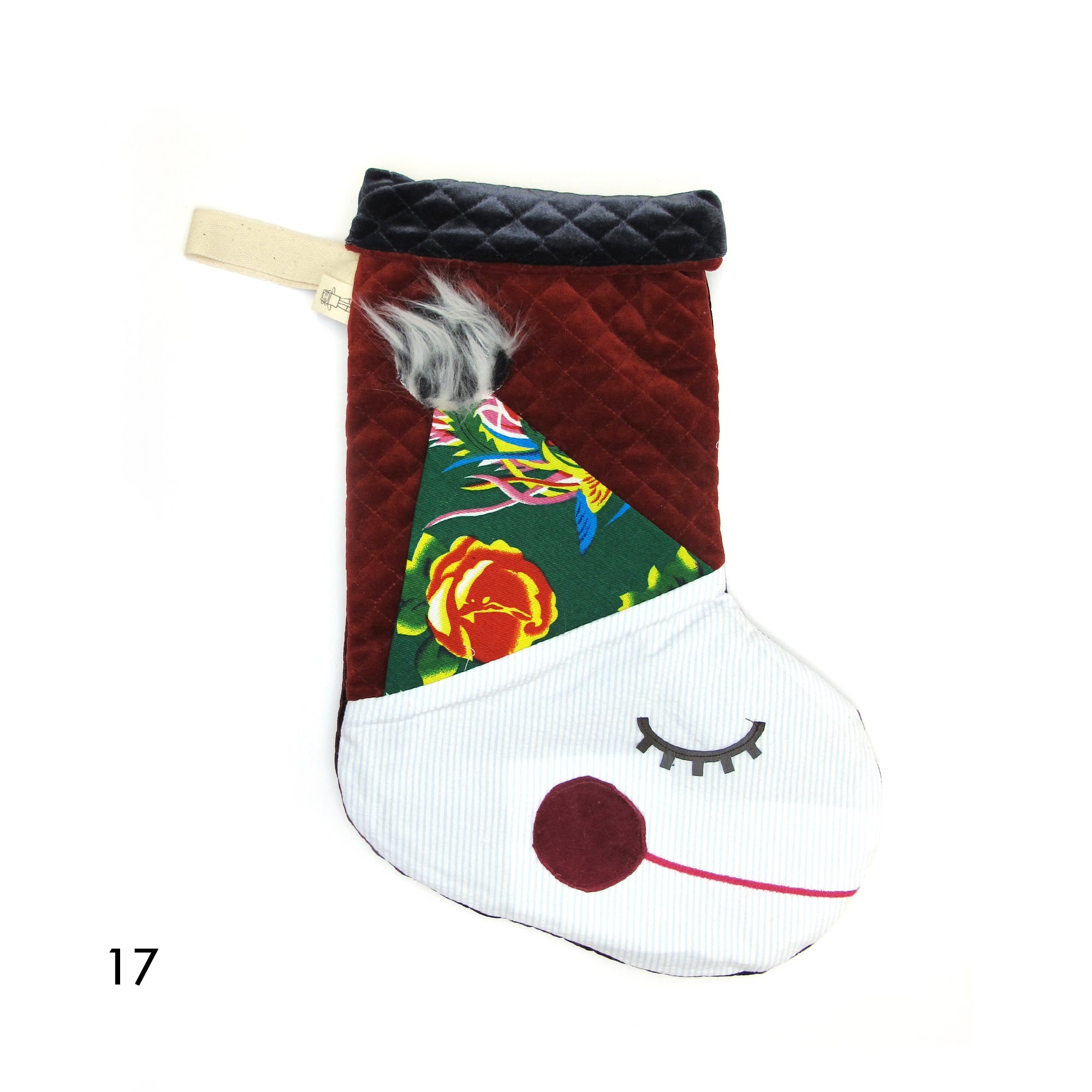 CHRISTMAS STOCKING - ELF / UNIQUE PIECES