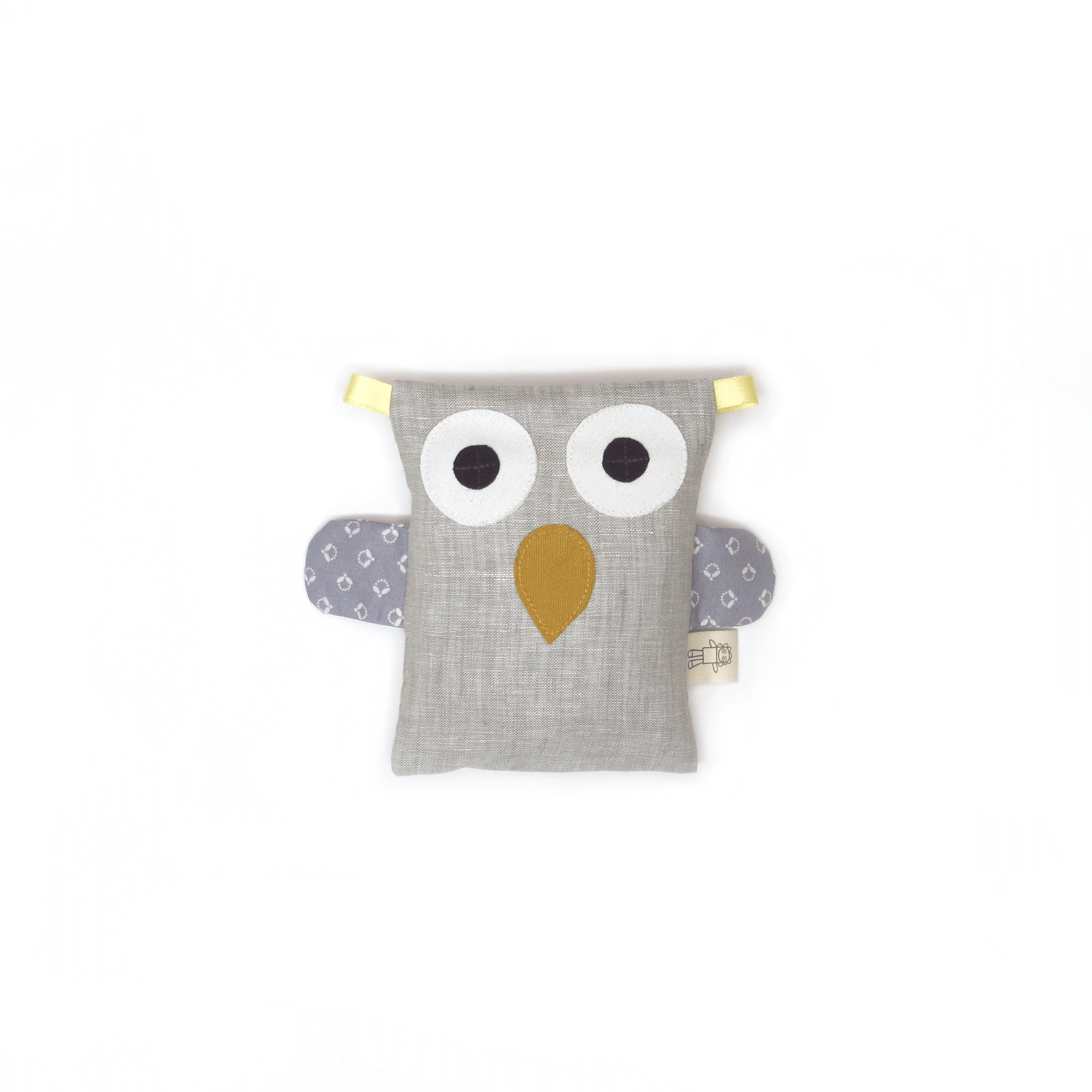 HEATING PAD - LINEN BABY NIGHT OWL