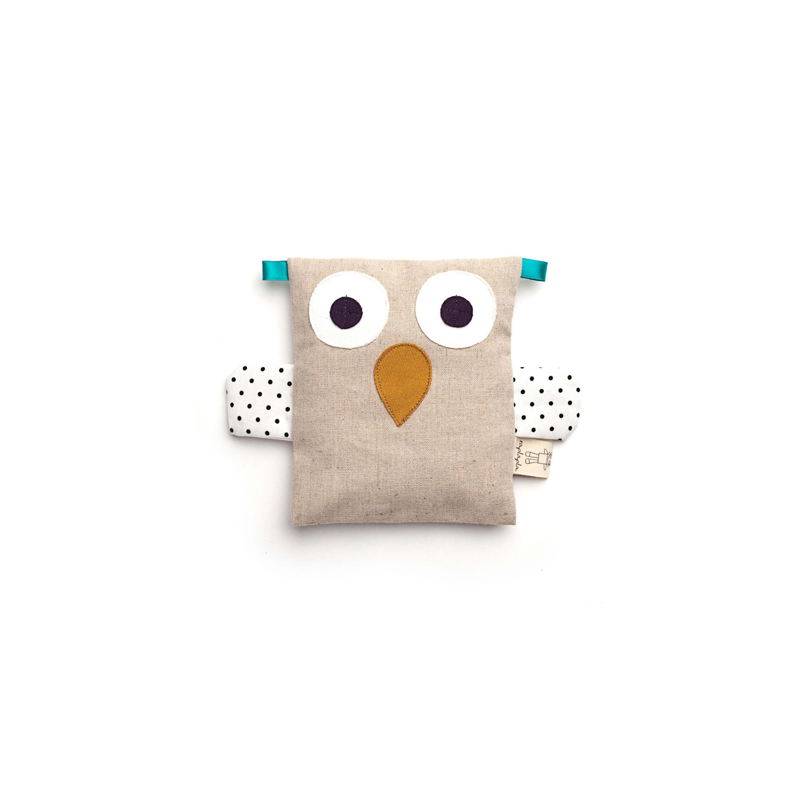 HEATING PAD - LINEN BABY NIGHT OWL
