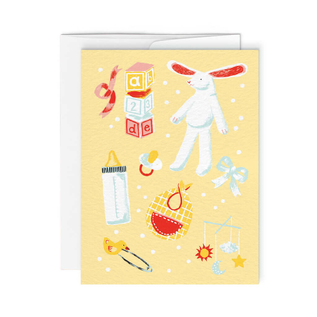 CARTE DE SOUHAITS - BABY
