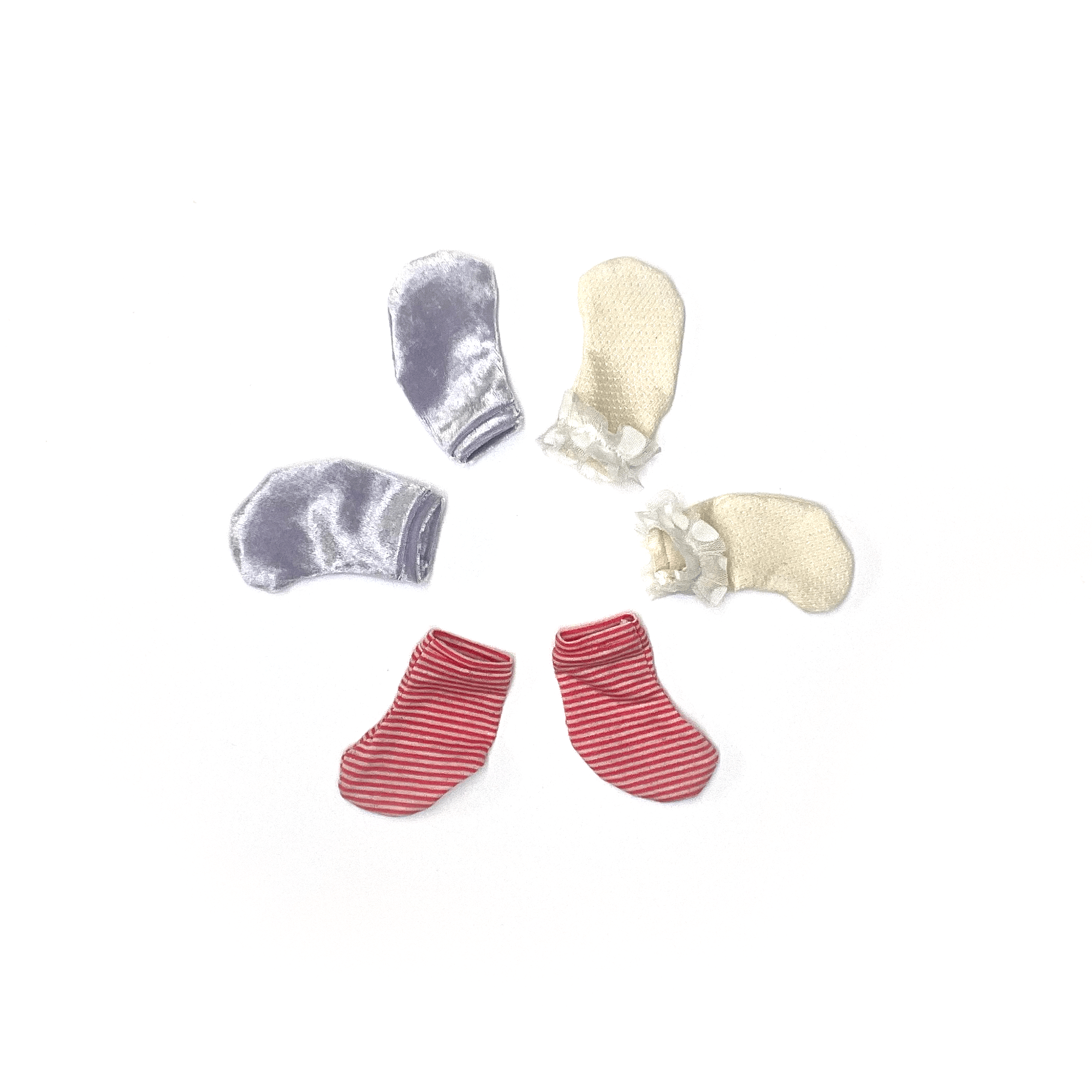 VÊTEMENT DE POUPÉE - CHAUSSETTES