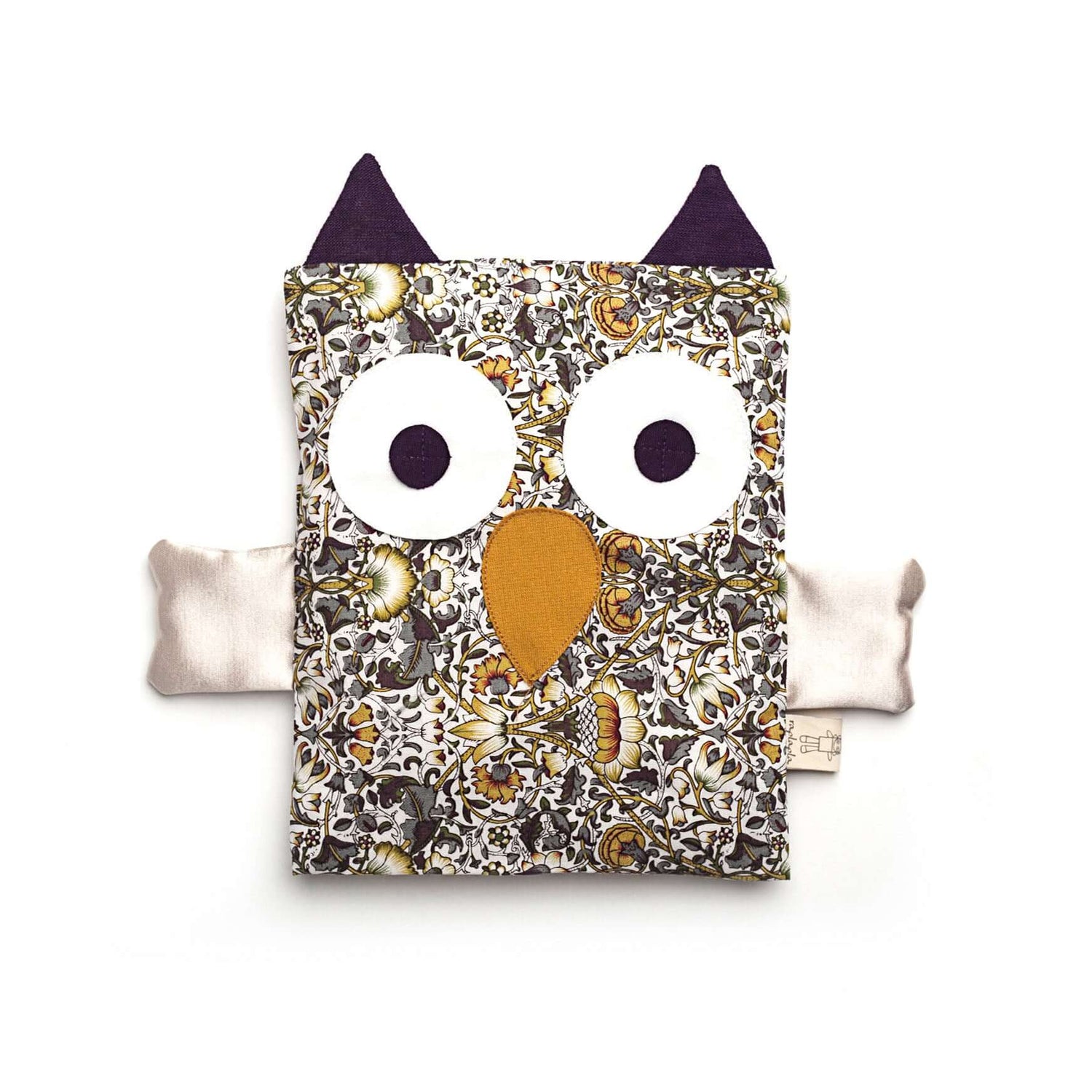 HEATING PAD - FLORAL NIGHT OWL