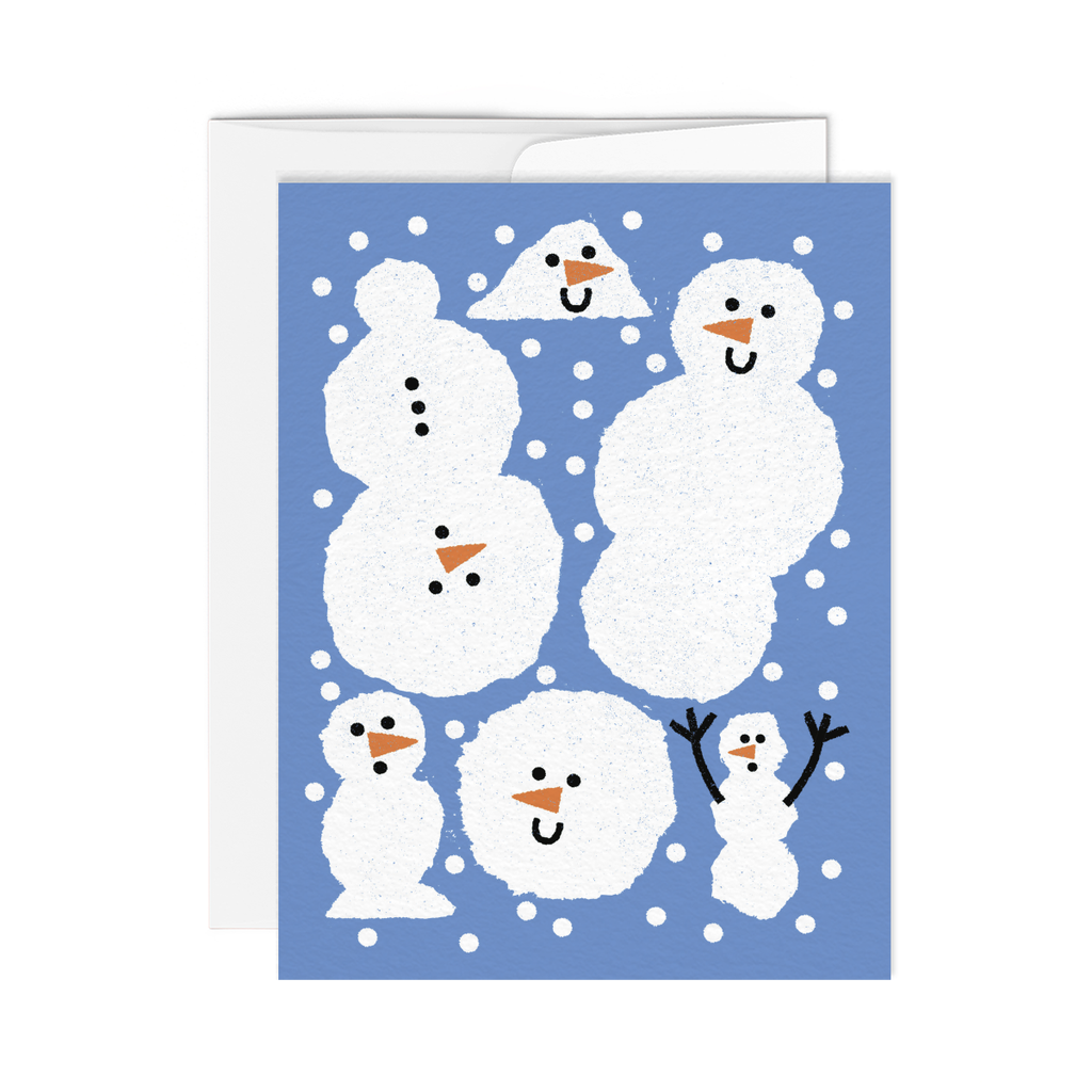 CARD - HAPPY SNOWMAN