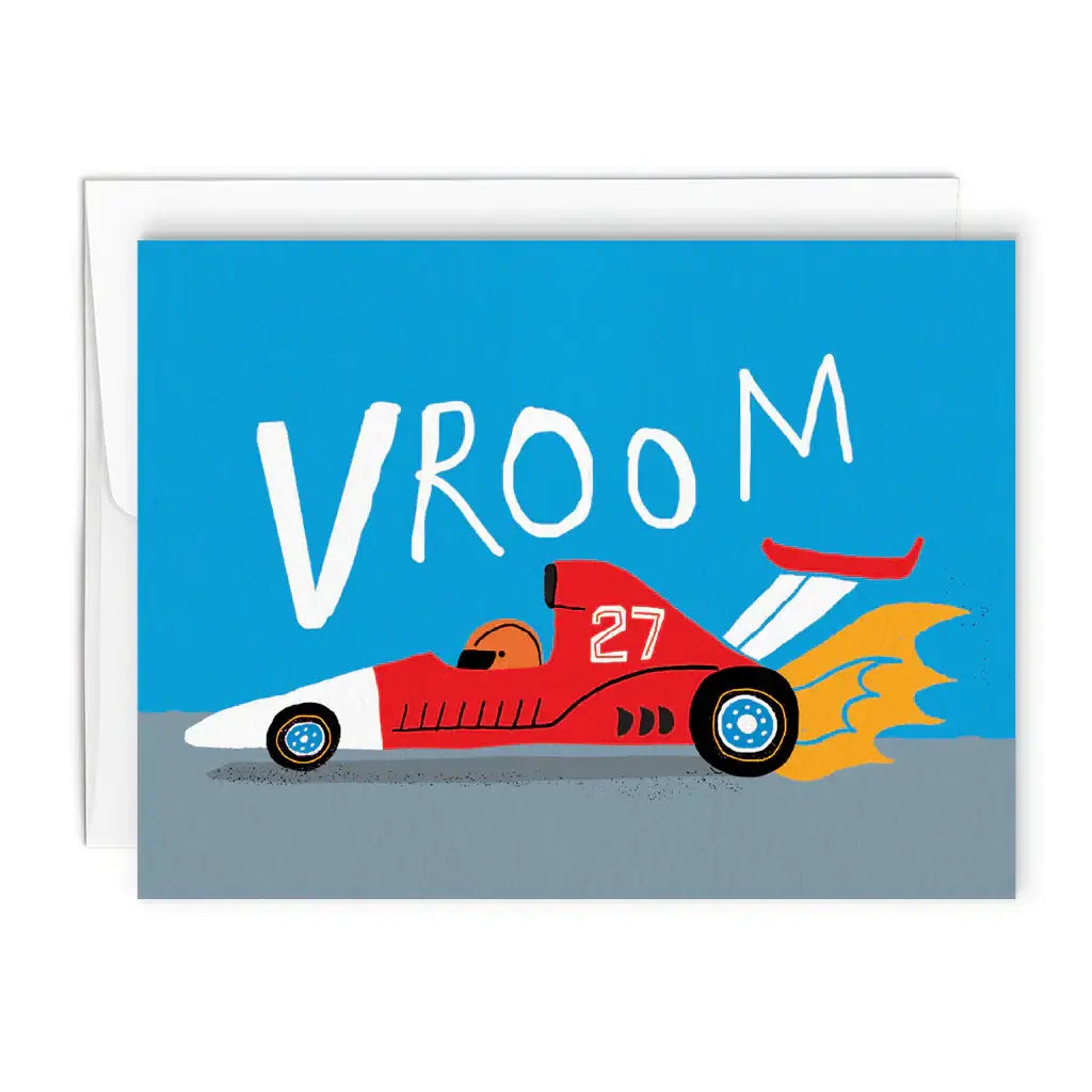 GREETING CARD - VROOM