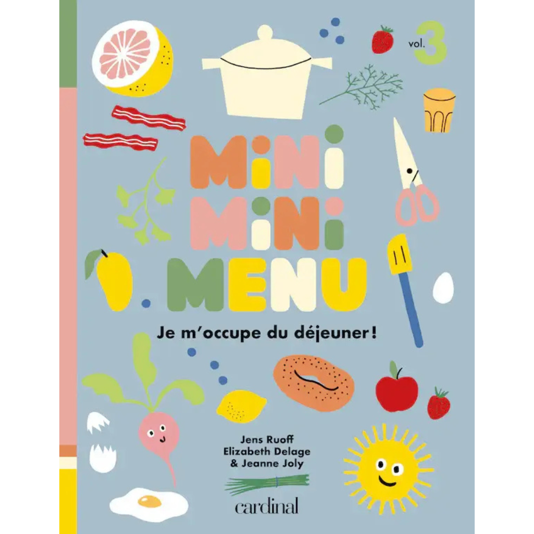 MINIMINIMENU - LE DÉJEUNER - LIVRE