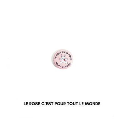 MONSIEUR TSÉ-TSÉ BUTTONS - BADGE