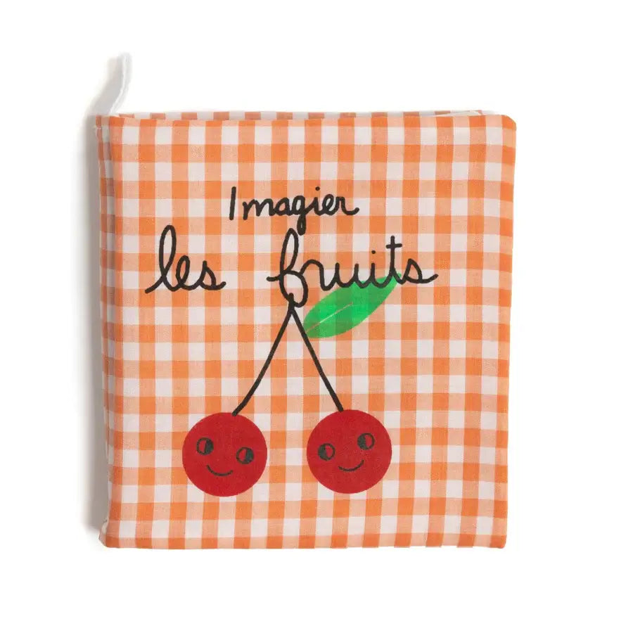 IMAGIER LES FRUITS  - LIVRE EN TISSU