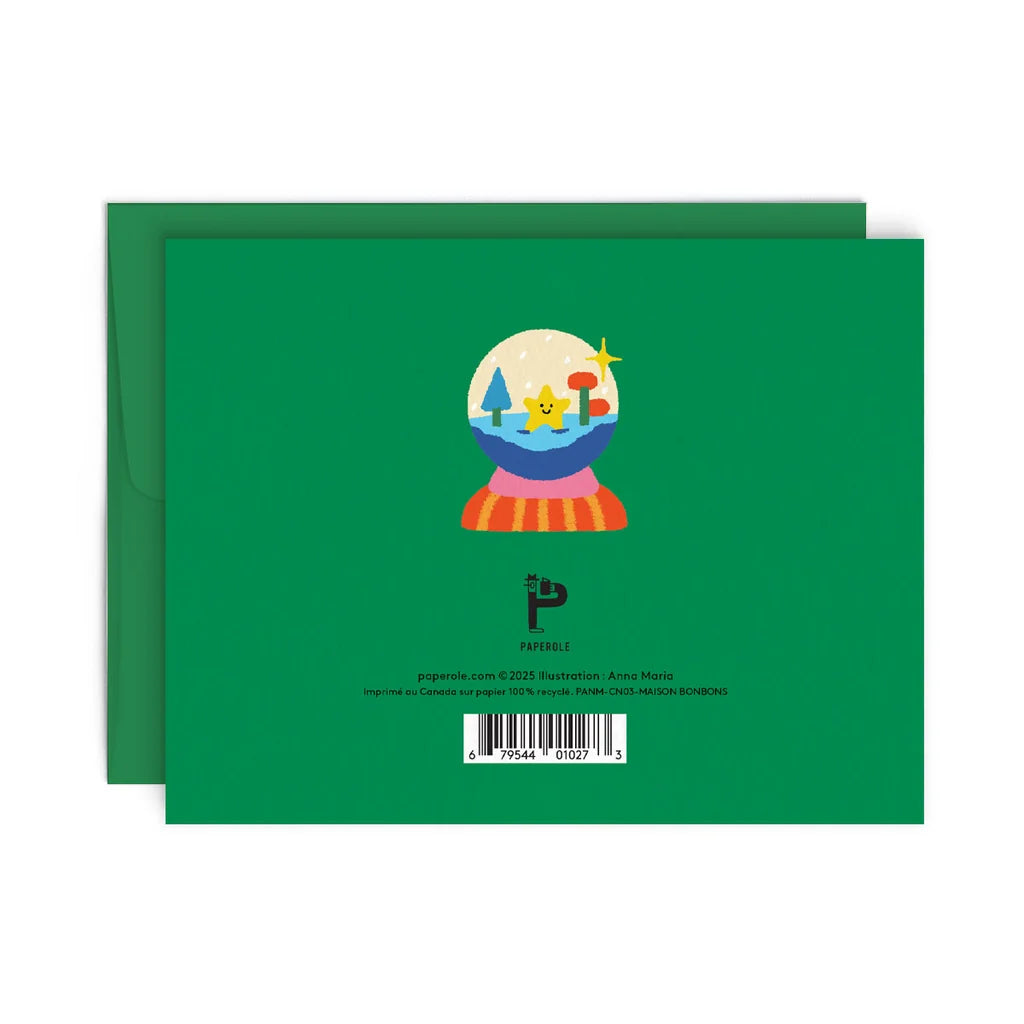 GREETING CARD - CANDY HOUSE